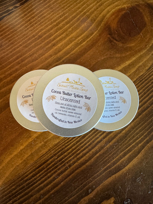 Cocoa Butter Lotion Bar