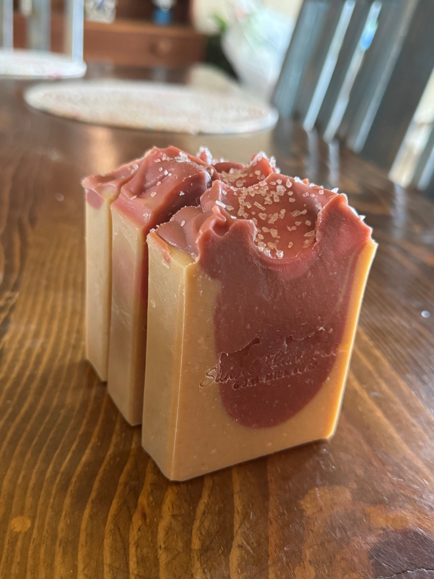 Cashmere with Pink Himalayan Salt